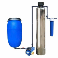 Bộ Lọc Nước Tổng 1 Cột Inox Giếng Khoan Loại Bỏ Kim Loại Nặng Van Tự động Lngk05