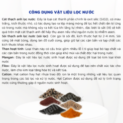 Hệ thống lọc 3 cột Composite van tự động lọc cặn làm mềm - LN16
