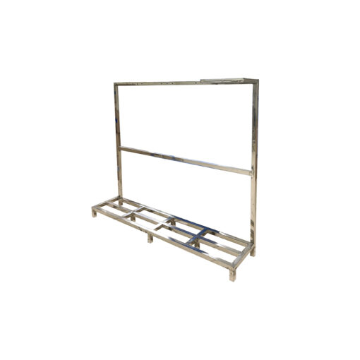Khung inox đỡ 3 cột lọc tổng - Ảnh 2